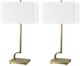 Crestview Collection Kimber 2-Piece Gold Table Lamp Set-0