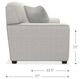 La-Z-Boy® Piper Oyster Queen Sleeper Sofa-5