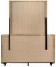 Coaster® Leanne Light Oak Dresser and Mirror Set-5