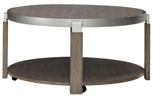Liberty Furniture Sutton Bleached Sand Cocktail Table-2