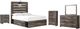 Signature Design by Ashley® Drystan 5-Piece Brown Full Panel Storage Bed Set-0