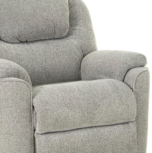 HomeStretch Juniper Gray Manual Rocker Recliner-2
