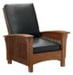 Fusion Designs Customizable Bungalow Mission Morris Chair-0