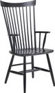 Urban Collections by Yutzy Woodworking French Farmhouse Retreat Cherry Buckeye Arm Dining Chair-0