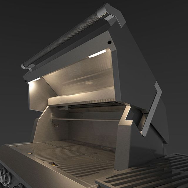 Hestan® Deluxe 6-Burner Citra Freestanding Natural Gas Grill-4