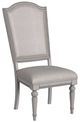 Elements International Glenmore Aged Gray Dining Side Chair -0