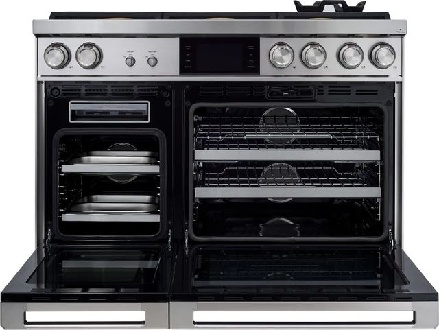 Dacor® Contemporary 48" Stainless Steel Pro Dual Fuel Steam Range-1