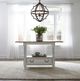 Liberty Furniture Magnolia Manor Weathered Bark Dining Gathering Table with Antique White Base-1