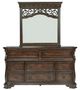 Liberty Furniture Arbor Place 3-Piece Brownstone King Sleigh Bedroom Set-5