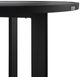 Armen Living Cayman Black Outdoor Patio Round Dining Table-3
