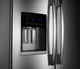 Amana® 24.7 Cu. Ft. Monochromatic Stainless Steel French Door Bottom Freezer Refrigerator-5