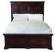 Mavin Customizable Longmeadow Queen Panel Bed with End Drawers-2