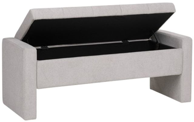 Signature Design by Ashley® Akselman Gray Storage Bench-2