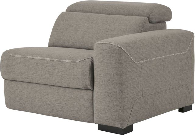Signature Design by Ashley® Mabton 2-Piece Gray Power Reclining Left-Arm Facing Sectional and Chaise-2