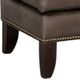 Smith Brothers Customizable 538 Leather Ottoman-2