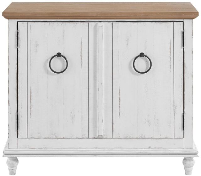 Martin Svensson Garden District Driftwood/White Entertainment Console-1