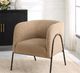 Uttermost® Jacobsen Warm Latte Accent Chair-1