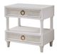 American WoodCrafters Switchgrass 4-Piece White Queen Panel Bedroom Set-3