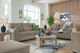 Benchcraft® Olten Mocha Loveseat-5