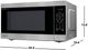 Sharp® Carousel® 2.2 Cu. Ft. Stainless Steel Countertop Microwave-5