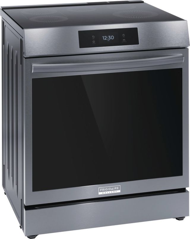 Frigidaire Gallery® 30" Smudge-Proof® Black Stainless Steel Slide In Induction Range-2