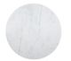 Coaster® Ambrose White Dining Table with Brushed Gold Base-2