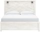 Signature Design by Ashley® Gerridan Gray/White King Panel Bed-1