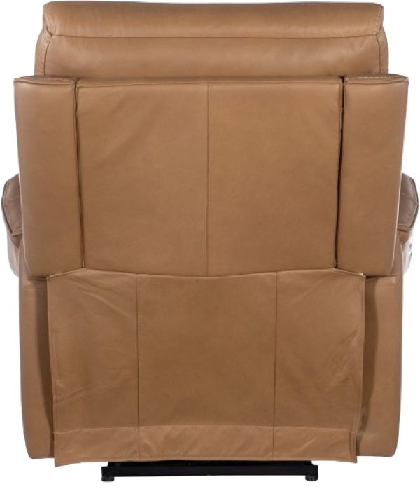 Hooker® Furniture MS Lyra Sahara Sandalwood Power Recliner with Power Headrest-3