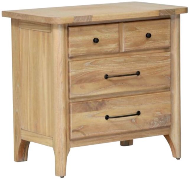 Napa Furniture Design Aria Beige Large Nightstand-0