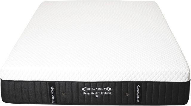 Dreamstar Bedding Hybrid Collection Sleep Gently 13.5" Hybrid Medium Plush Smooth Top California King Mattress in a Box-1