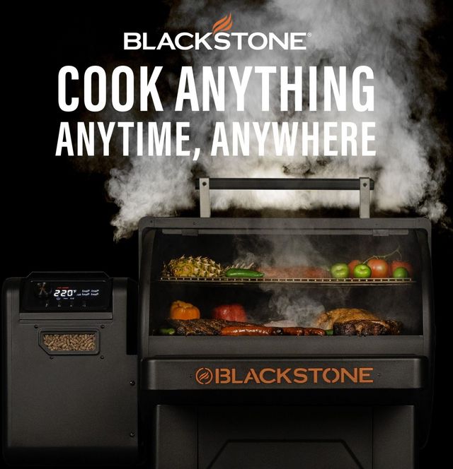 Blackstone® 28" Black Freestanding Pellet Grill -11