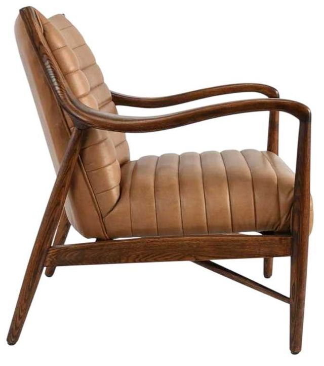 Classic Home Kenneth Adobe Tan Accent Chair-3