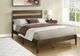 Monarch Specialties Inc. Walnut Queen Panel Bed-1