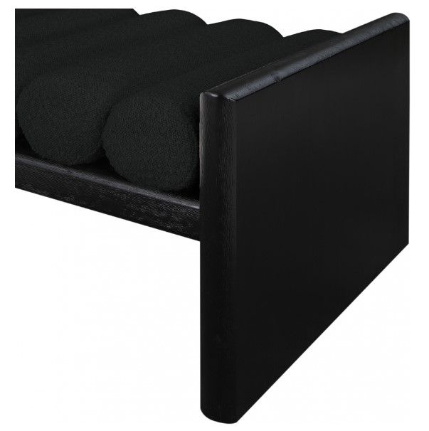 Meridian Furniture Waverly Black 32" Upholstered Bench-3