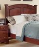 Vaughan-Bassett Hamilton Franklin Cherry Youth Twin/Full Storage Footboard Rails-0