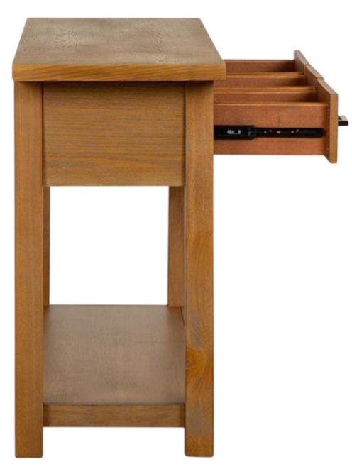 Magnussen Home® Lindon Coffee Bean Rectangular Sofa Table-3