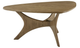 Olliix by INK+IVY Light Brown Blaze Triangle Wood Coffee Table-1
