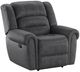 Emerald Home Baldwin Slate Gray Manual Recliner-0