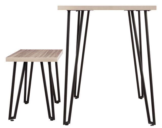 Signature Design by Ashley® Blariden Brown/Black Desk with Bench-2