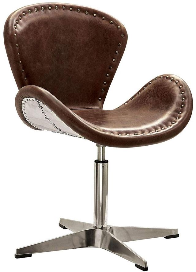 ACME Furniture Brancast Retro Brown Office Chair-0