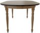 Mavin Customizable 42" x 48" Oval Extendable Dining Table with 2 Leaves-2