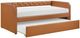 Homelegance® Wilcox Brown Youth Twin Daybed with Trundle-0