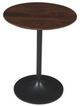 Jofran Inc. Global Archive 2-Piece Brown Nesting Table Set with Remy Gunmetal Base-3