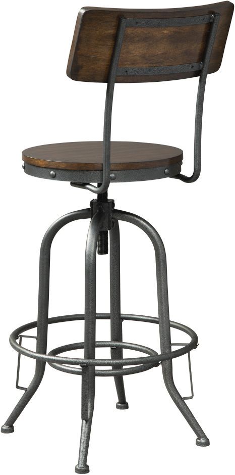 Signature Design by Ashley® Odium Brown Pub Height Bar Stool-1