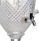 A & B Home Clear 9" Lidded Jar-2