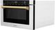 ZLINE Autograph Edition 1.2 Cu. Ft. Stainless Steel/Gold Microwave Drawer-1