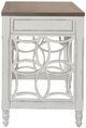 Liberty Furniture Magnolia Manor Antique White/Weathered Bark Writing Desk-3