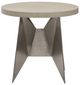 Bernhardt Solaria Dune Side Table with Nickel Base-2