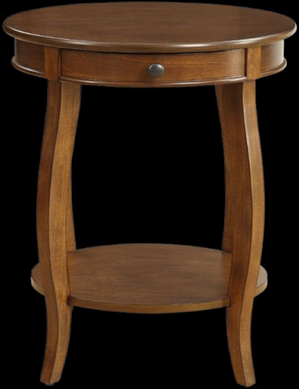 ACME Furniture Alysa Walnut Accent Side Table-1