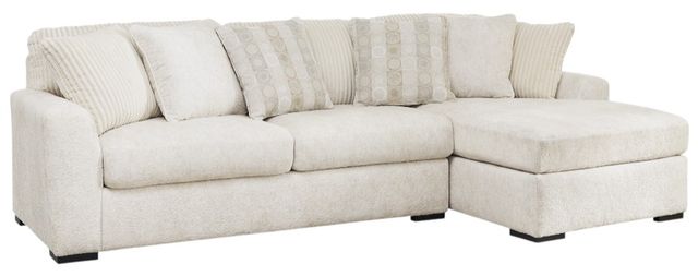 Signature Design by Ashley® Chessington 2-Piece Ivory Right-Arm Facing Sectional and Chaise-0